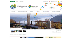 Desktop Screenshot of gorskikotar.hr
